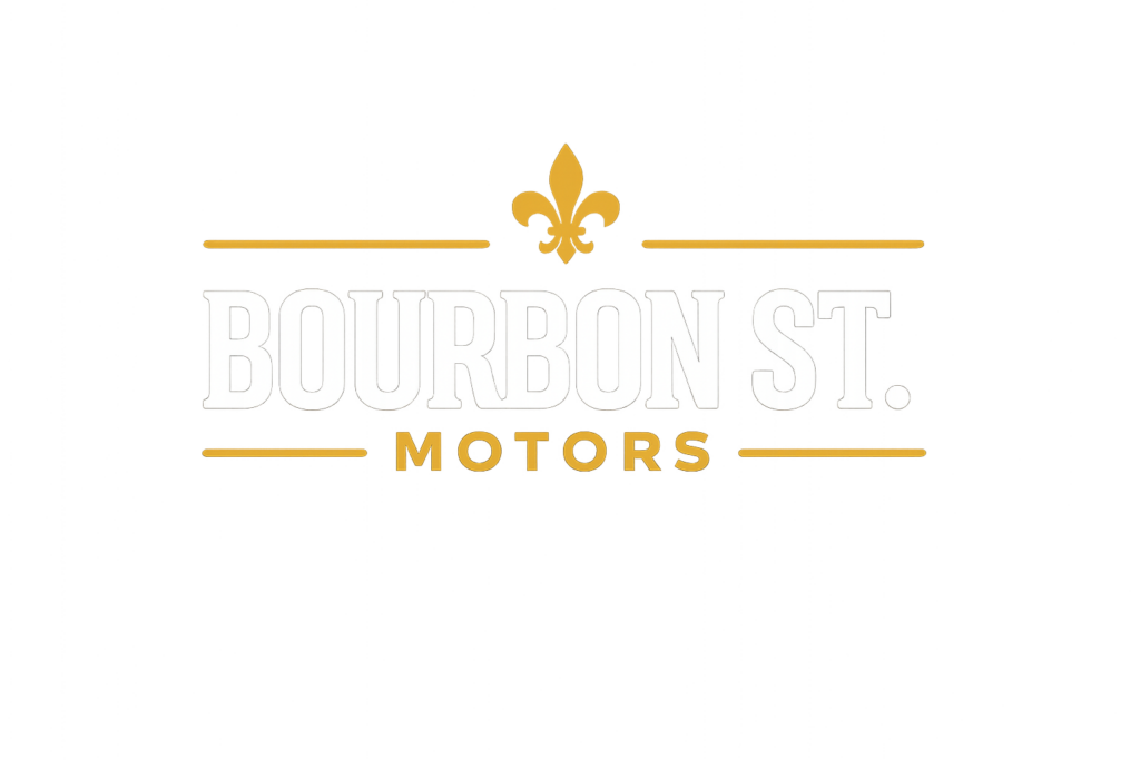 bourbon st motors car dealer logo