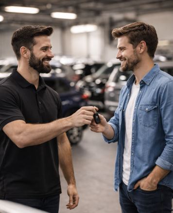 an image of Buying a car from bourbon st. motors in phoenix Az